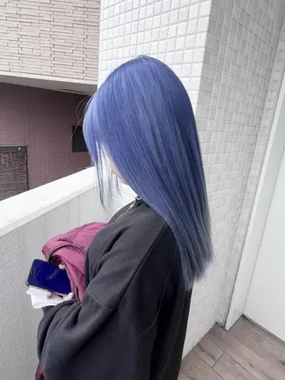 セミロング カラー ✨【公式】 juhl.横浜✨のヘアスタイル