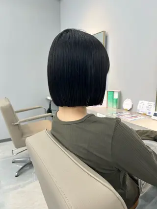 ミディアム 山﨑 燦人のヘアスタイル