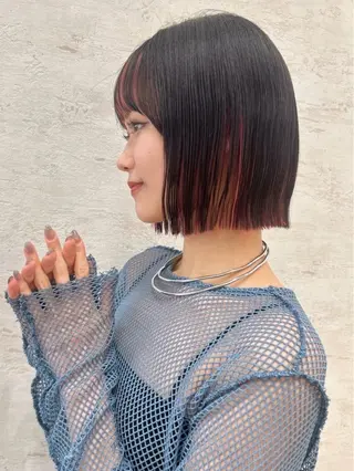 ショート Lond Alexia所属・金山/ブリーチなし/ 透明感/ボブ/ゆうきのヘアスタイル