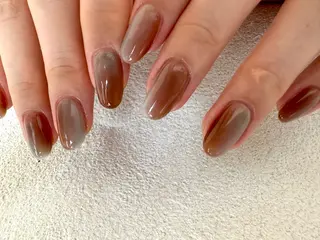 ネイル KITS所属・KITS ニュアンスネイルのネイルデザイン