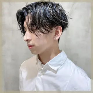 ショート カラー メンズ ill副店長 立和田純也のヘアスタイル