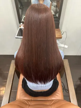 カラー 名駅/艶カラー/原田 永遠のヘアスタイル