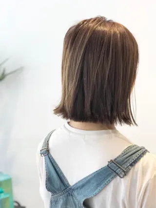 ミディアム カラー 柏サニーズ✂︎クセ毛 ◎ショート◎正樹のヘアスタイル