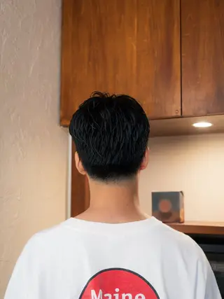 ショート カラー パーマ メンズ 🔗メンズサロン🔗 Kieのヘアスタイル