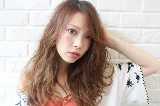 ロング AHNKISM所属・増田 晃士のヘアスタイル