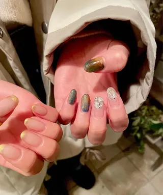 ネイル 甲府市徳行 🧸prunelleのネイルデザイン