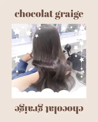 セミロング カラー 似合わせstyle ❤︎misaki❤︎のヘアスタイル