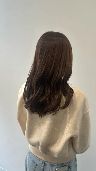 セミロング 🦋髪質改善🦋 艶髪/しおんのヘアスタイル