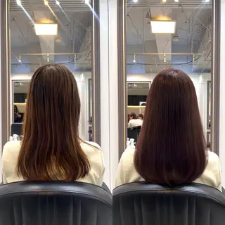 ミディアム カラー THE  ESCALA表参道所属・Hana🌷/ 透明感/艶髪/表参道のヘアスタイル