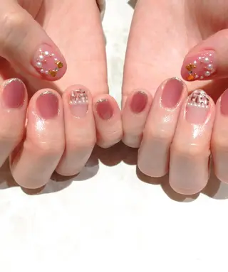 ネイル 會田 瑠衣のネイルデザイン