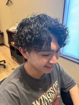 パーマ メンズ ブランシェ神領店 稲垣 葵のヘアスタイル