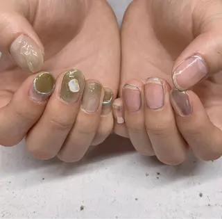 ネイル ☁️BLITZ 🎀笠原雪音🎀のネイルデザイン