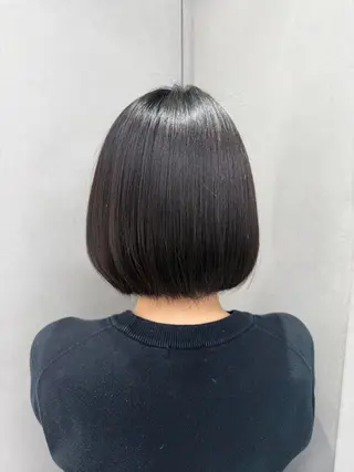 ミディアム 表参道/ハイライト バレイヤージュのヘアスタイル