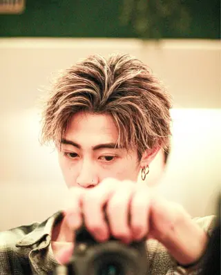 ショート カラー パーマ メンズ 湘南のパーマ職人 🔥清水琉葵🔥のヘアスタイル