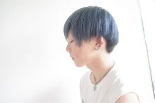 ショート カラー ヘアアレンジ メンズ マンツーマン施術🦋 ayajuのヘアスタイル