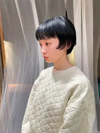 ショート ボブ/ショート 吉田竣のヘアスタイル