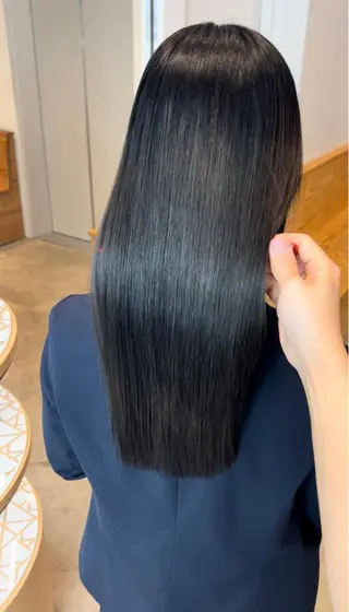 ロング 銀座/韓国/ワンホン 🤍艶髪🖤nahoのヘアスタイル