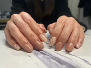 ネイル Camel. YUIのネイルデザイン