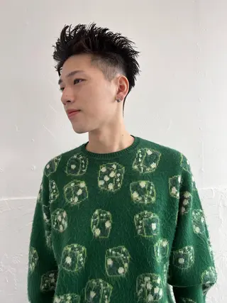 ショート メンズ メンズスタイリスト リュウジのヘアスタイル