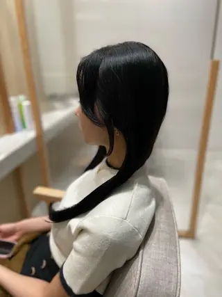 ロング 🦉静かに過ごしたい 方、個室席🦉タナカのヘアスタイル