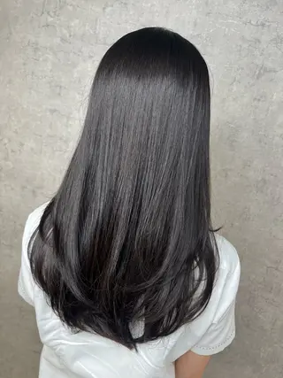 セミロング KAEDE🎀 ジャニオタ美容師のヘアスタイル