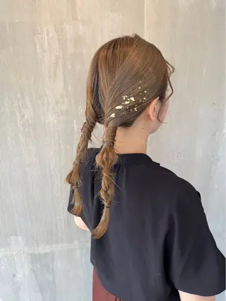 カラー くろだ まみのヘアスタイル