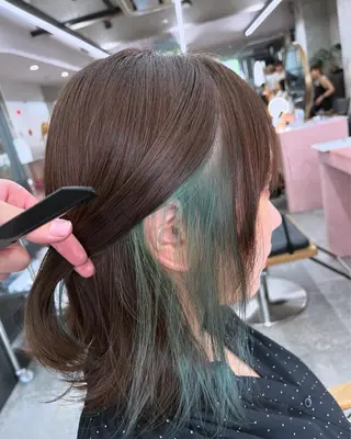 ミディアム 森綱 悠 /栄/ボブのヘアスタイル