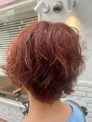 ショート カラー 🌈透明感カラー🌈 🌟吉田祐介🌟のヘアスタイル