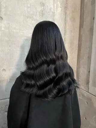 ロング カラー ヘアアレンジ salowin新宿East3階所属・艶美髪/髪質改善 /縮毛矯正/木元渓太のヘアスタイル