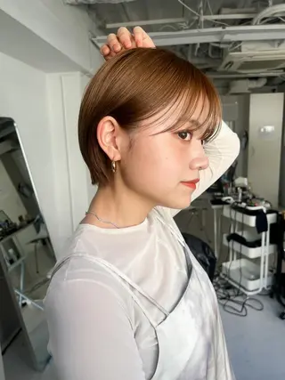 ショート カラー レイヤーカット/ 火ノ見🪡のヘアスタイル