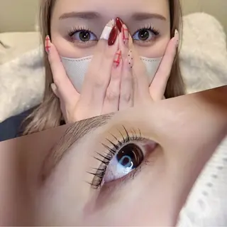 マツエク・マツパ 阿部 晴香のマツエク・マツパデザイン