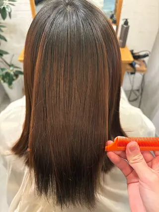 ミディアム veretta.香里園所属・筒井 沙祐奈のヘアスタイル