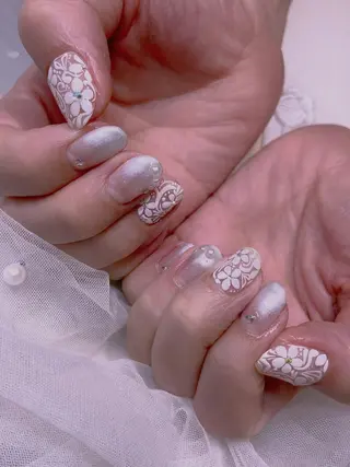 ネイル 長さだし専門店 M2　rikaのネイルデザイン