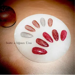ネイル boite a bijoux Unaのネイルデザイン