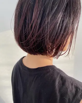 ミディアム カラー 大阪/梅田すぐ /パーマ落とし専門店のヘアスタイル
