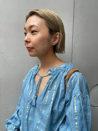 ショート カラー キッズ オトナヘア🌸 harukaのヘアスタイル