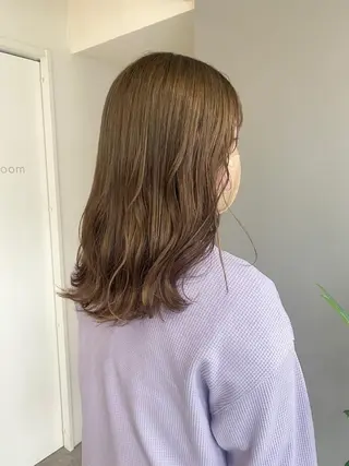 ミディアム カラー ヘアアレンジ ボブ /ニュアンス/ satomi🧸💖のヘアスタイル