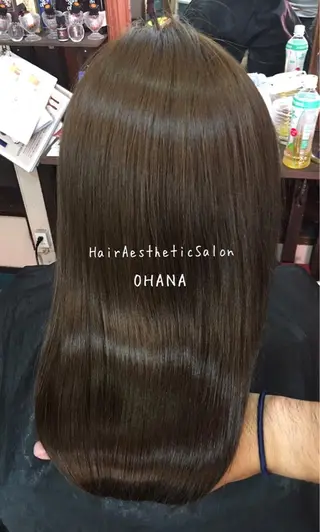 セミロング カラー 美髪を叶える髪質改善 サロン／吉田剛弘のヘアスタイル