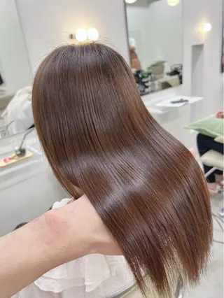 セミロング カラー [Gokan] KUNISHIMAのヘアスタイル