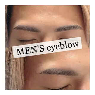 メンズ アイブロウ Be me♥ 亀貝景子のマツエク・マツパデザイン