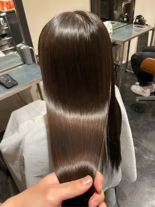 ロング 泉 堅也のヘアスタイル