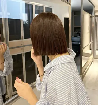 ミディアム カラー ヘアアレンジ 艶髪/レイヤーカット 🐣misakiのヘアスタイル