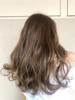 ロング カラー epilogue所属・努島 樹のヘアスタイル