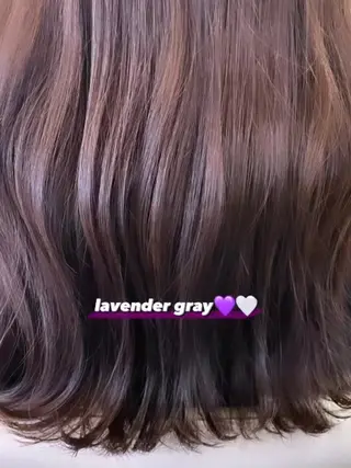 カラー ハイトーン/ブリーチ 🤍足立里湖のヘアスタイル