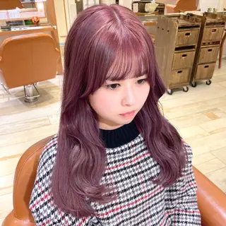 セミロング 🎀菊池ほのか🎀 girlystyleのヘアスタイル