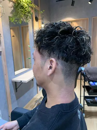 カラー パーマ メンズ 透明感◎ / 艶髪 /  森田のヘアスタイル