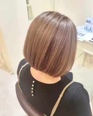 ショート カラー mulum hairdressing所属・代表/淀屋/髪質改善 ダメージレスカラー✨のヘアスタイル
