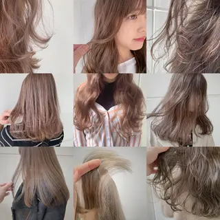 セミロング カラー ヘアアレンジ BANK'S hair所属・💐ケラチン 髪質改善寺坂雄飛💐のヘアスタイル