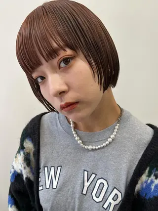 ショート カラー パーマ特化美容師 mikuのヘアスタイル