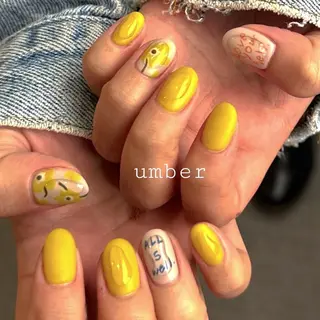 ネイル umber 三茶1分のネイルデザイン